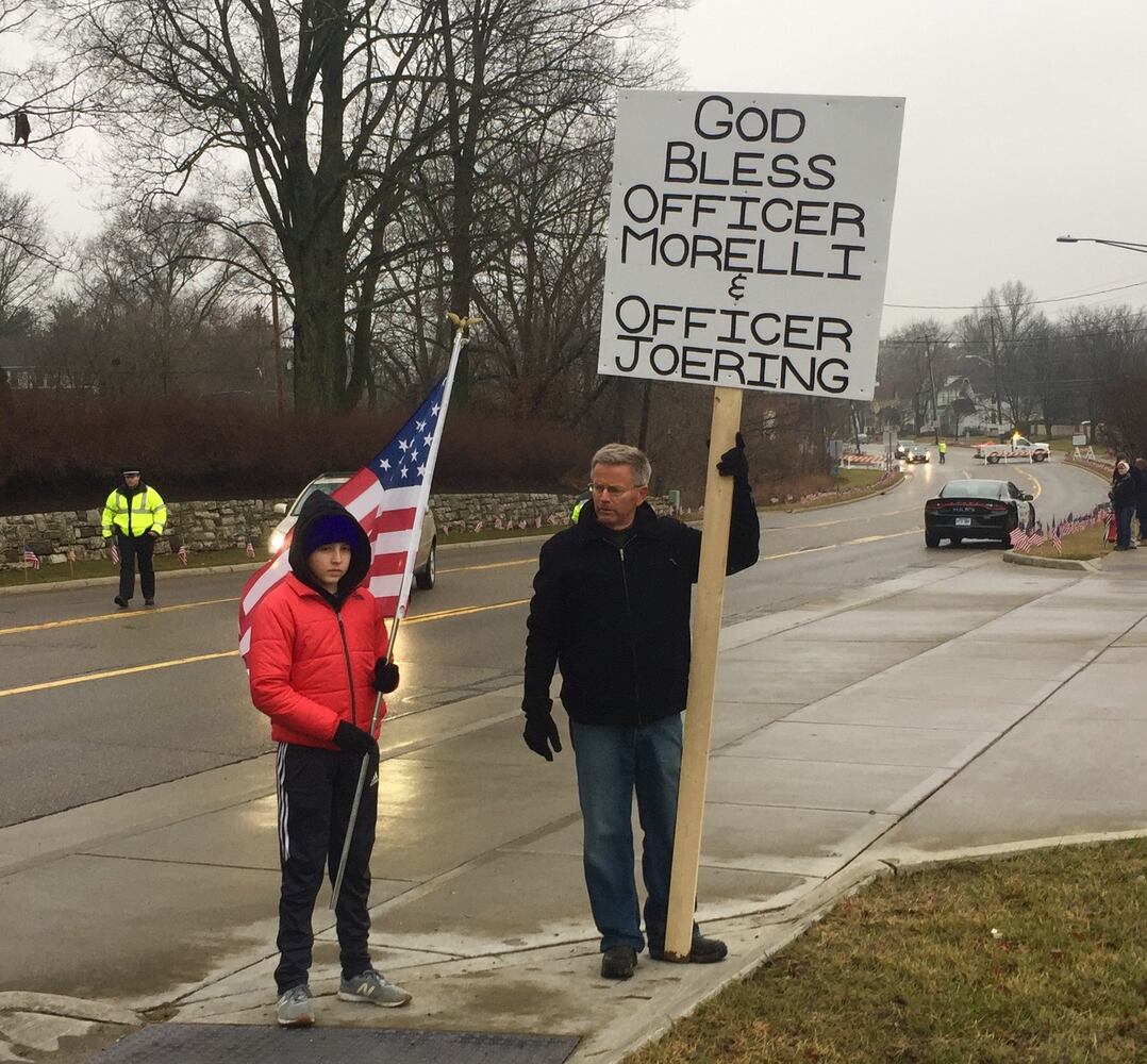 PHOTOS: Funeral held for Westerville, Ohio officers who were killed