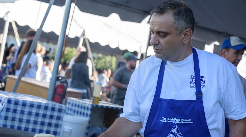 The 66th annual Dayton Greek Festival returned after a 2023 hiatus to the Annunciation Greek Orthodox Church in Dayton’s Grafton Hill Historic District from Friday, Sept. 6 through Sunday, Sept. 8, 2024. TOM GILLIAM / CONTRIBUTING PHOTOGRAPHER