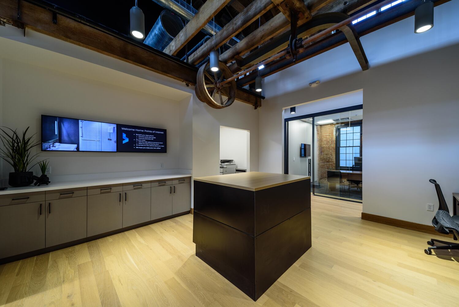 PHOTOS: A look inside the completed Brackett Builders headquarters at Madison on First in downtown Dayton