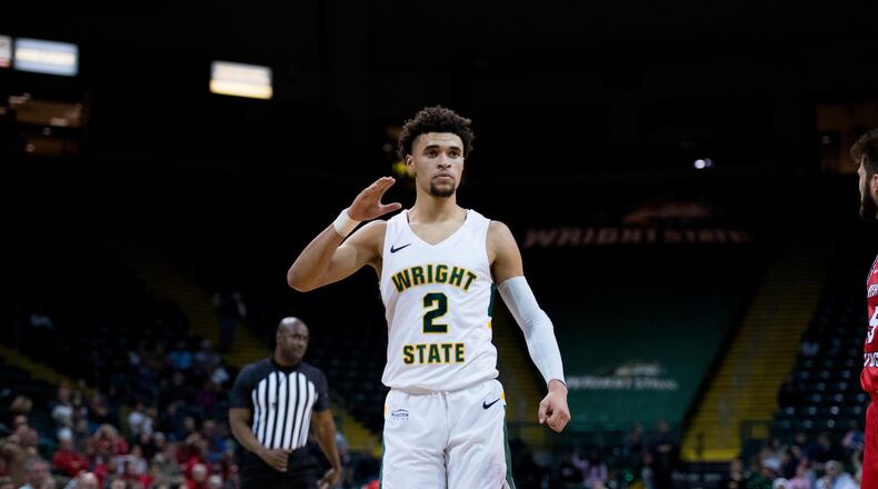 Wright State freshman Tanner Holden has regained his early-season form of late for the Raiders. Holden averages 9.9 points and 6.1 rebounds per game. Joseph Craven/WSU Athletics