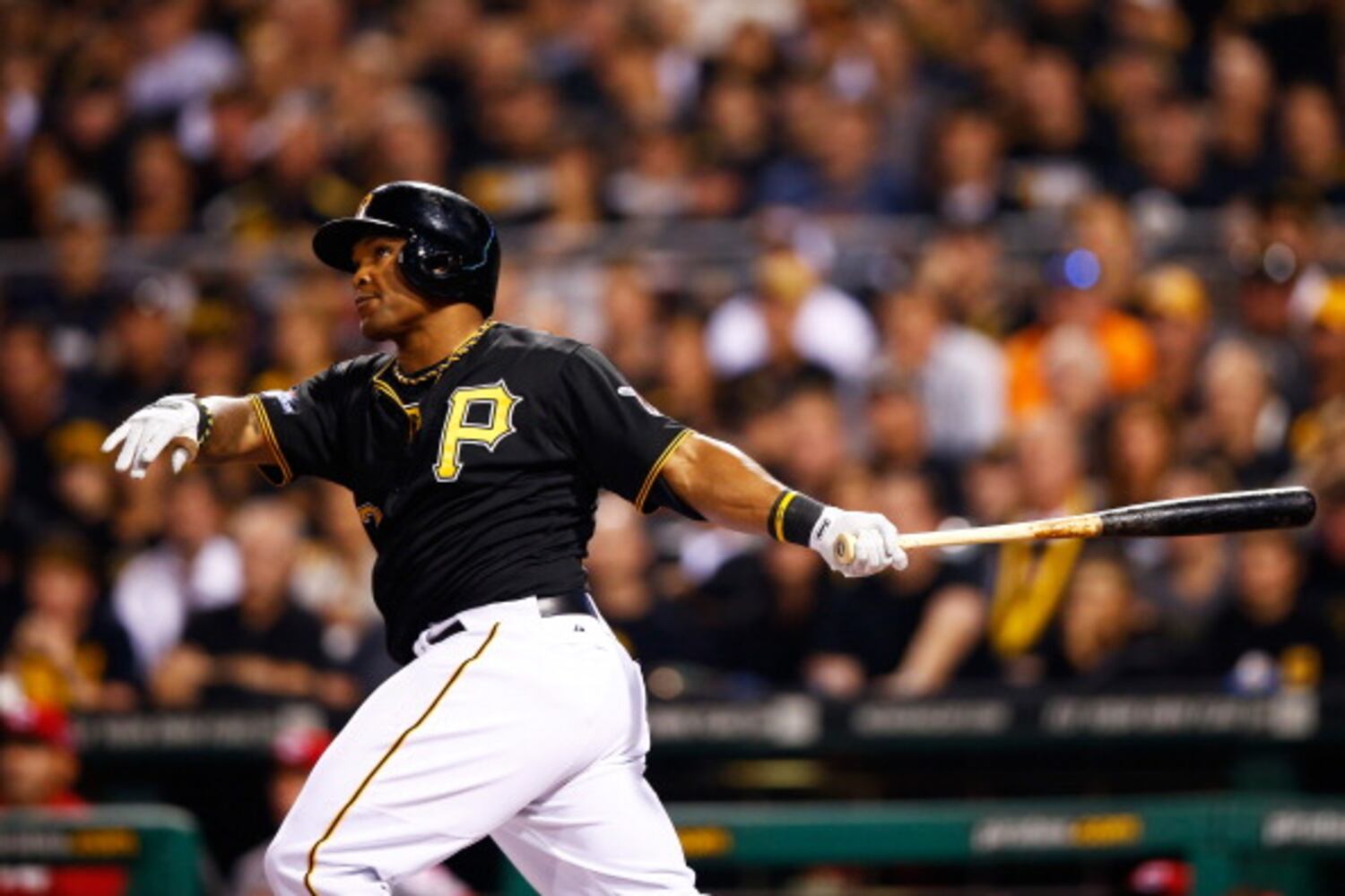 The scene from PNC Park