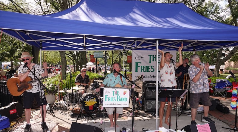 The scene won't look quite like this photo taken before the coronavirus pandemic, but the Dayton Mall will host a free, drive-in, socially distanced concert featuring The Fries Band on Aug. 14. Tickets are required, although there is no charge to attend. FILE PHOTO