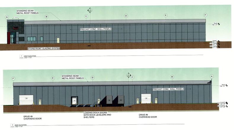 JWF Technologies plans to build a 55,000-square-foot facility at 3095 Moser Court that will include manufacturing areas, offices and warehousing on eight acres that now are empty fields. The second building’s construction initially required removal of a 125-foot-wide buffer zone of trees that the residents wanted to remain.