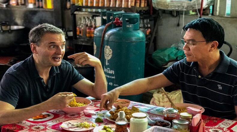 Somebody Feed Phil - Production Still (Netflix)