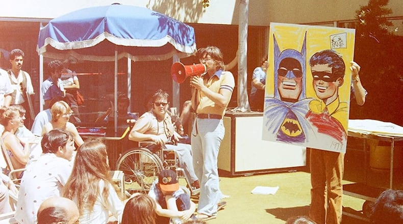Early science fiction and comic book enthusiasts attend one of the first Comic-Cons in the 1970s.