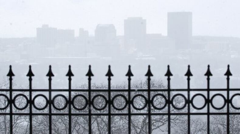 Winter weather has finally arrived in the Miami Valley as snow is expected this weekend. TY GREENLEES/STAFF