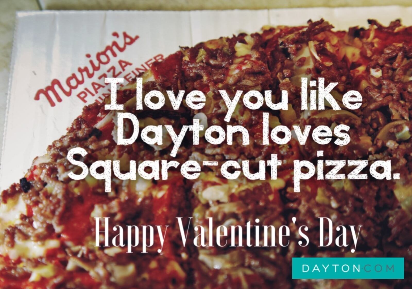 Dayton is for lovers. Here are some Dayton area themed Valentine's Day  memes we came up with to prove it. Illustration by Amelia Robinson.