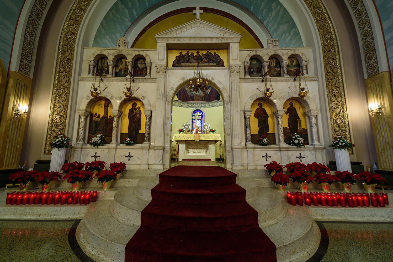 PHOTOS: The exquisite Annunciation Greek Orthodox Church decorated for Christmas