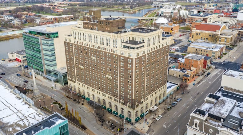 Dayton’s historic Biltmore Hotel, now home to senior citizens, is undergoing a renovation. CONTRIBUTED