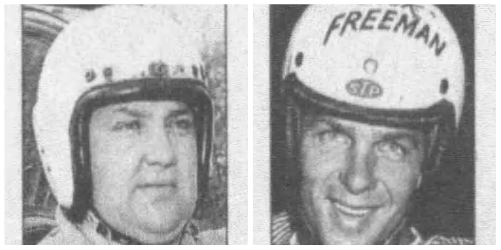 Dayton drivers Harold Smith and Dick Freeman participated in the first Daytona 500 in 1959. DAYTON DAILY NEWS ARCHIVES.