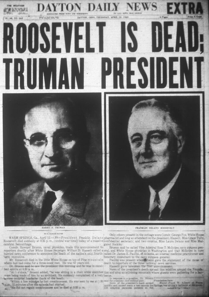 Presidential inauguration newspaper