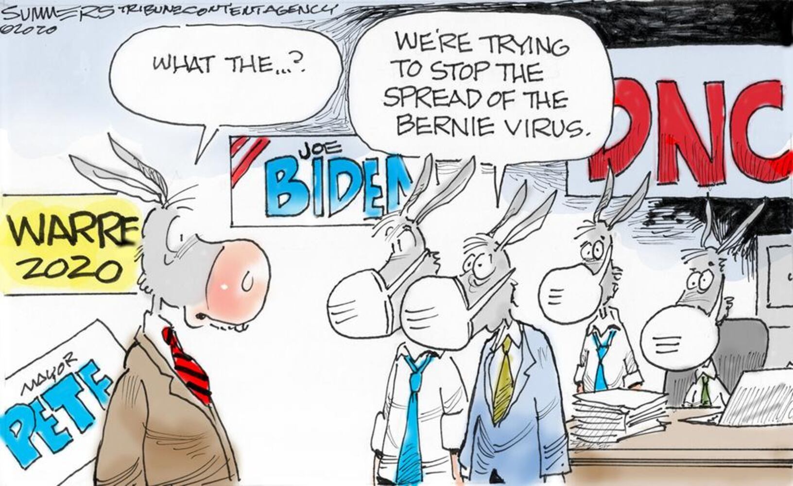 Week in cartoons: Iowa caucus, impeachment acquittal and more