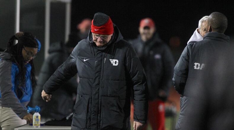 Mike Tucker reacts after the loss. David Jablonski/Staff