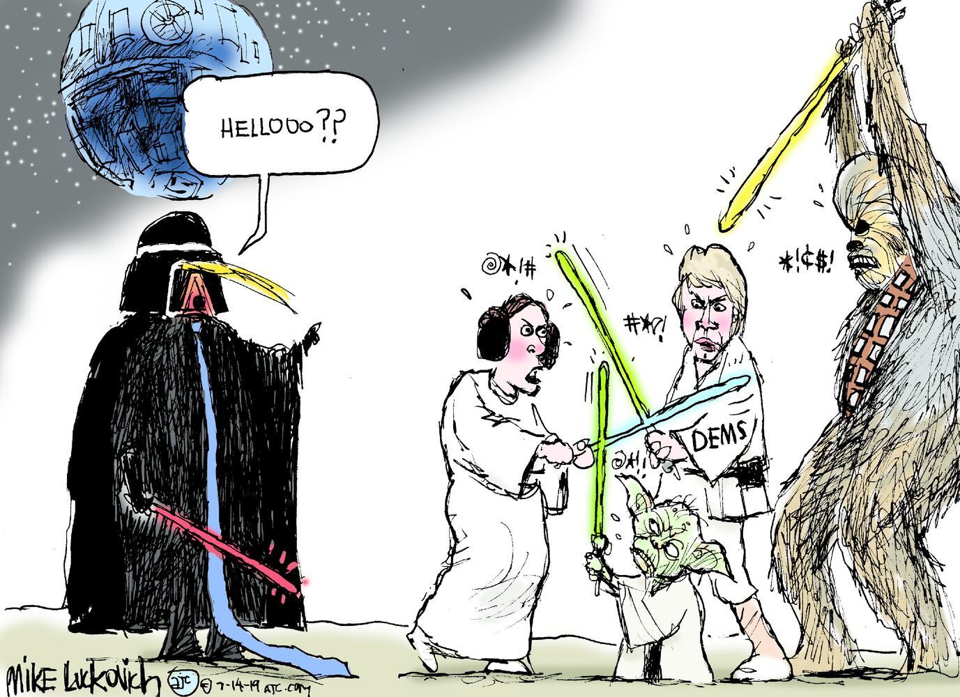 Week in cartoons: U.S. women’s soccer, Ross Perot and more