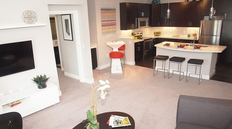 The city is one step closer to seeing 84 condos built across from Old River Sports Complex after years of developing the project. City Officials say that Element Oakwood is scheduled to be completed this summer. A rendering shows an example of interior space for the project.