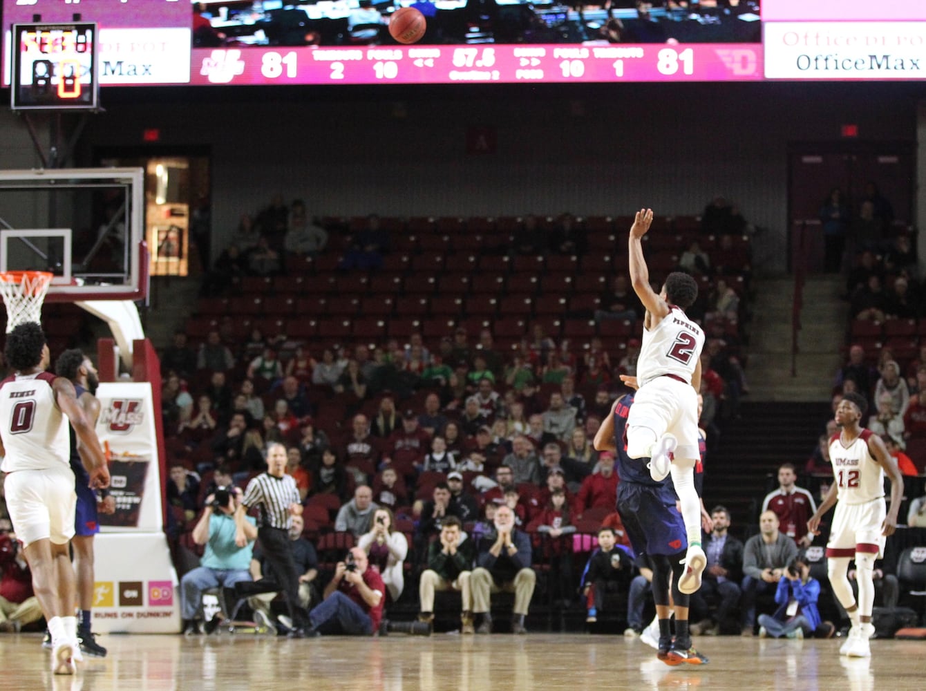 Photos: Dayton Flyers lose at UMass
