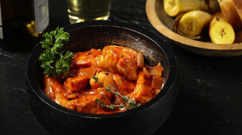 Jamaican rundown (fish stew) gets its name from the long simmering time needed to thicken fresh coconut milk. But that's avoided when you use canned. (Abel Uribe/Chicago Tribune/TNS)