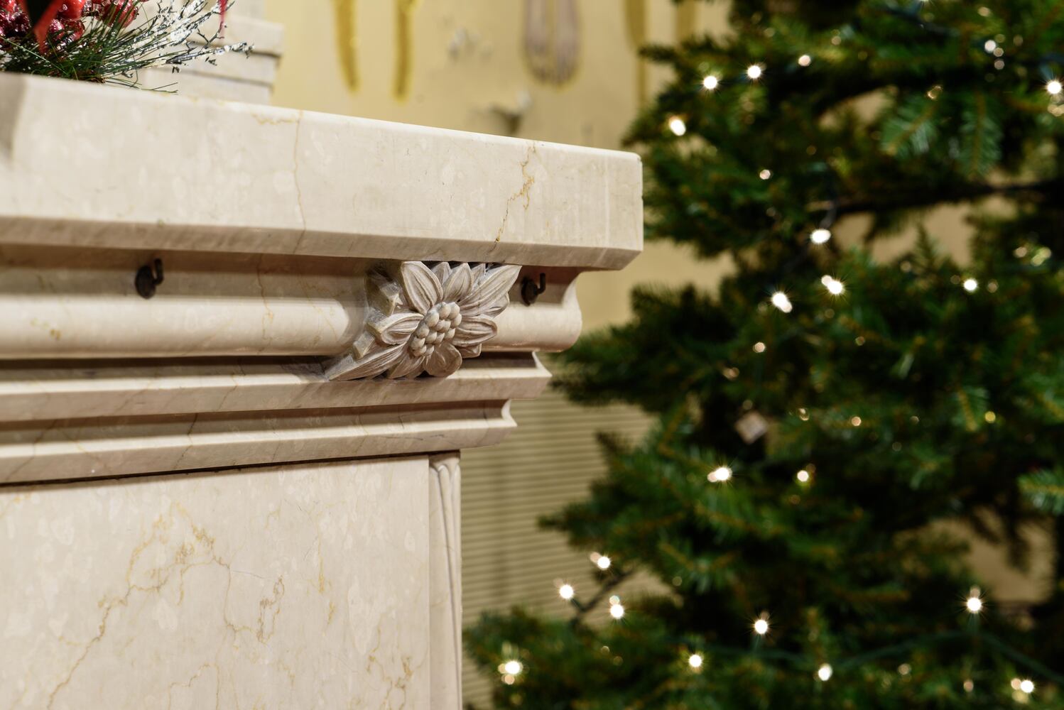 PHOTOS: A look inside Holy Angels Catholic Church decorated for Christmas