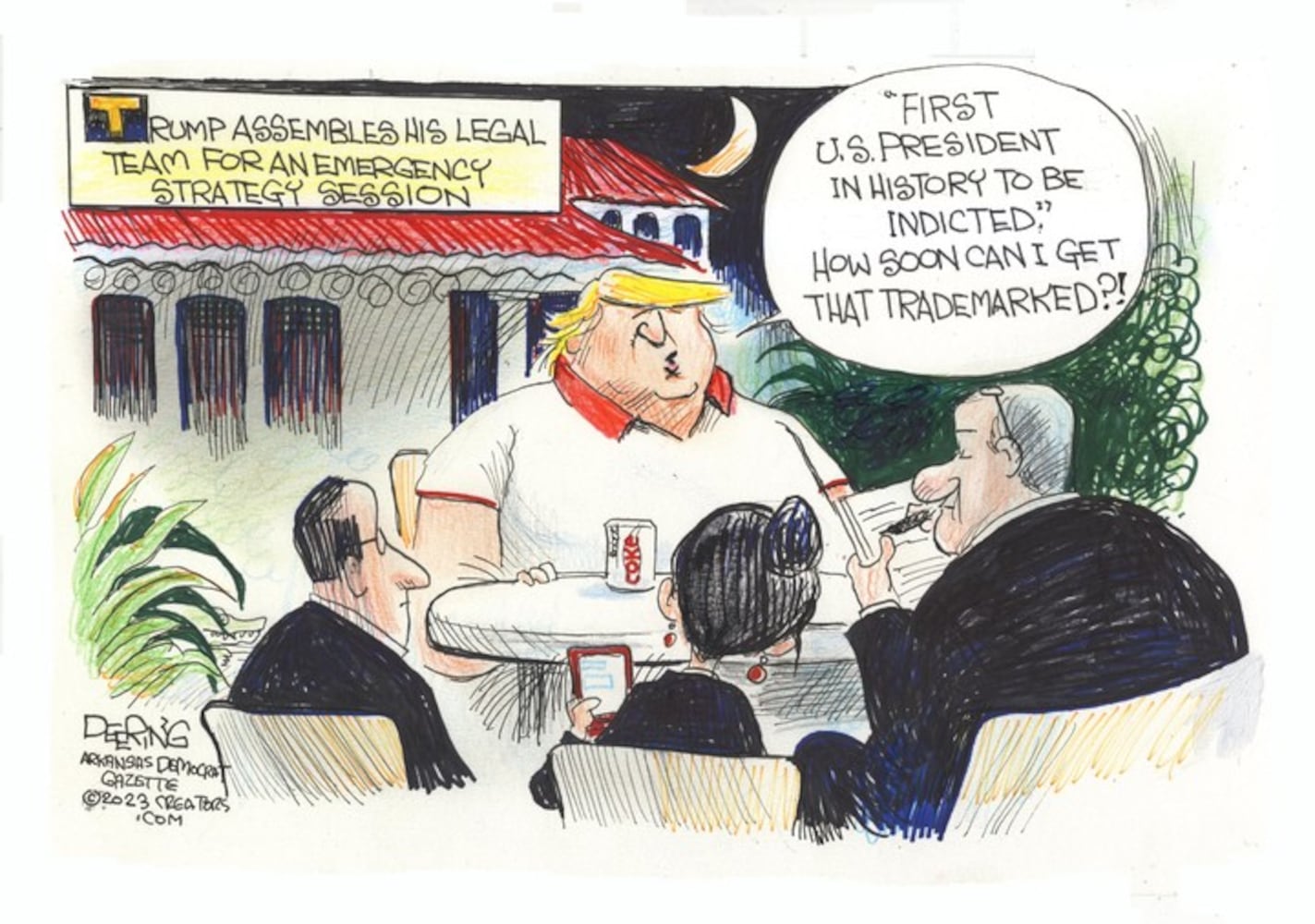 WEEK IN CARTOONS: Trump indictment, school shooting and more