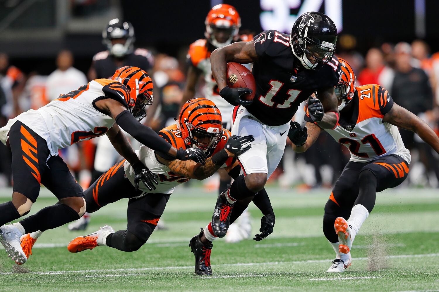 PHOTOS: Cincinnati Bengals rally stunning win over Atlanta Falcons