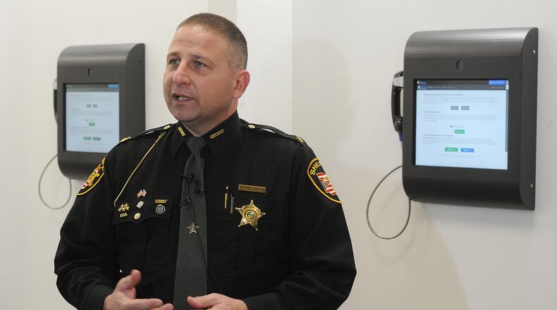 The Montgomery County Sheriff Office implemented video visitations at the local jail this week so inmates can visit friends and family face-to-face in the wake of the COVID-19 pandemic. Montgomery County Sheriff Rob Streck said the visits are free, but must be scheduled 24 hours in advance. He said it is important to him and his staff that inmates have an opportunity to speak with their loved ones while incarcerated in the jail. An appointment can be made by visiting smartinmate.com and can be done everyday from 9 a.m. to 2:30 p.m. and 4:30 p.m. to 8 p.m. An appointment can also be set by calling 888-843-1972. MARSHALL GORBY\STAFF