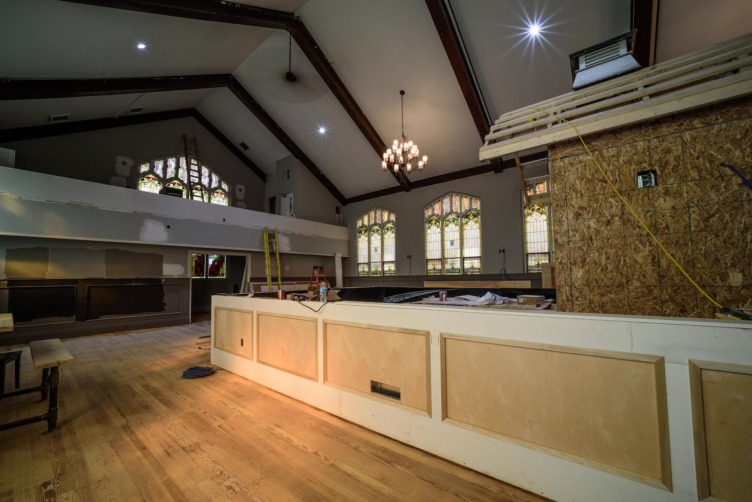 PHOTOS: Sneak peek inside church turned brewery coming this summer