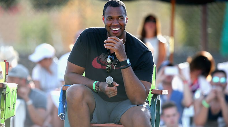RANCHO MIRAGE, CA - MARCH 08: NBA player Jason Collins attends the 12th Annual Desert Smash Benefitting St. Jude Children's Research Hospital at Westin Mission Hills Golf Resort & Spa on March 8, 2016 in Rancho Mirage, California. (Photo by Joe Scarnici/Getty Images for Tequila Herradura)