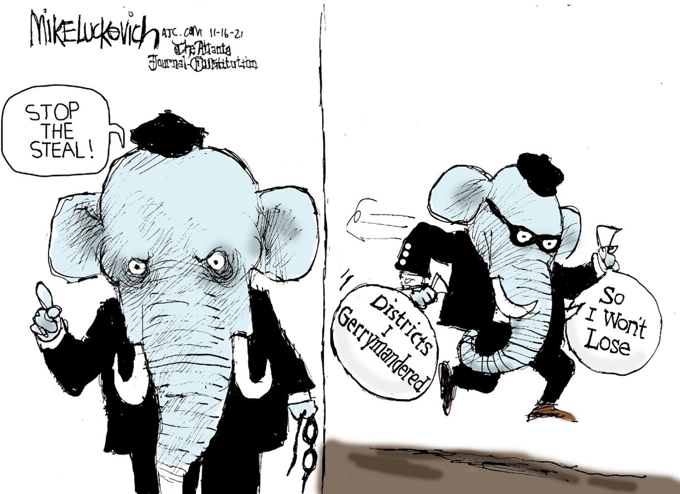 WEEK IN CARTOONS: Rittenhouse trial, Big Bird and more