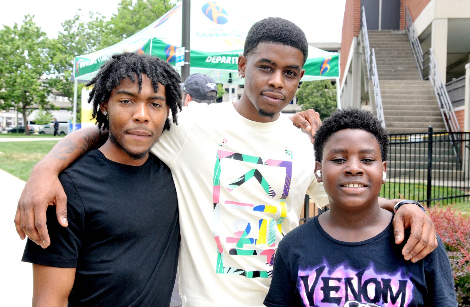 Did we spot you at the Dayton "Blues" Festival?