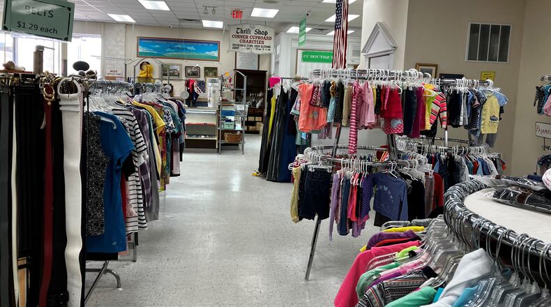 The Corner Cupboard Thrift Shop supports a number of local organizations.