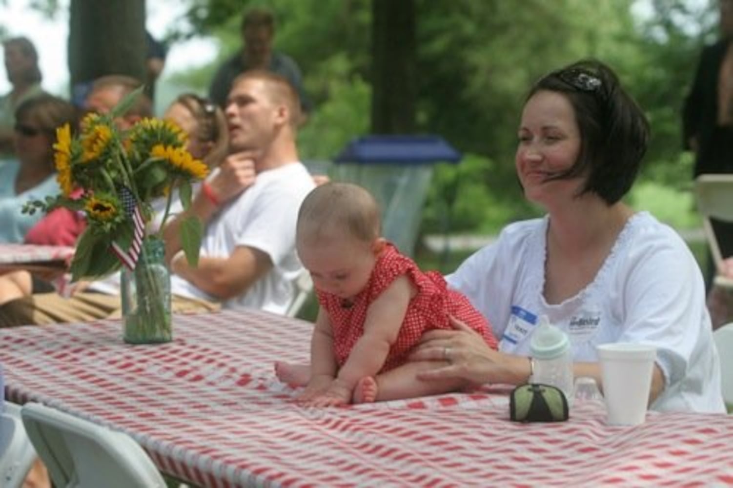 Mike Dewine's ice cream social