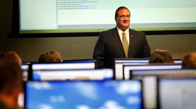 Former president and CEO of ATIC, Hugh Bolton. Staff Photo by Jim Witmer