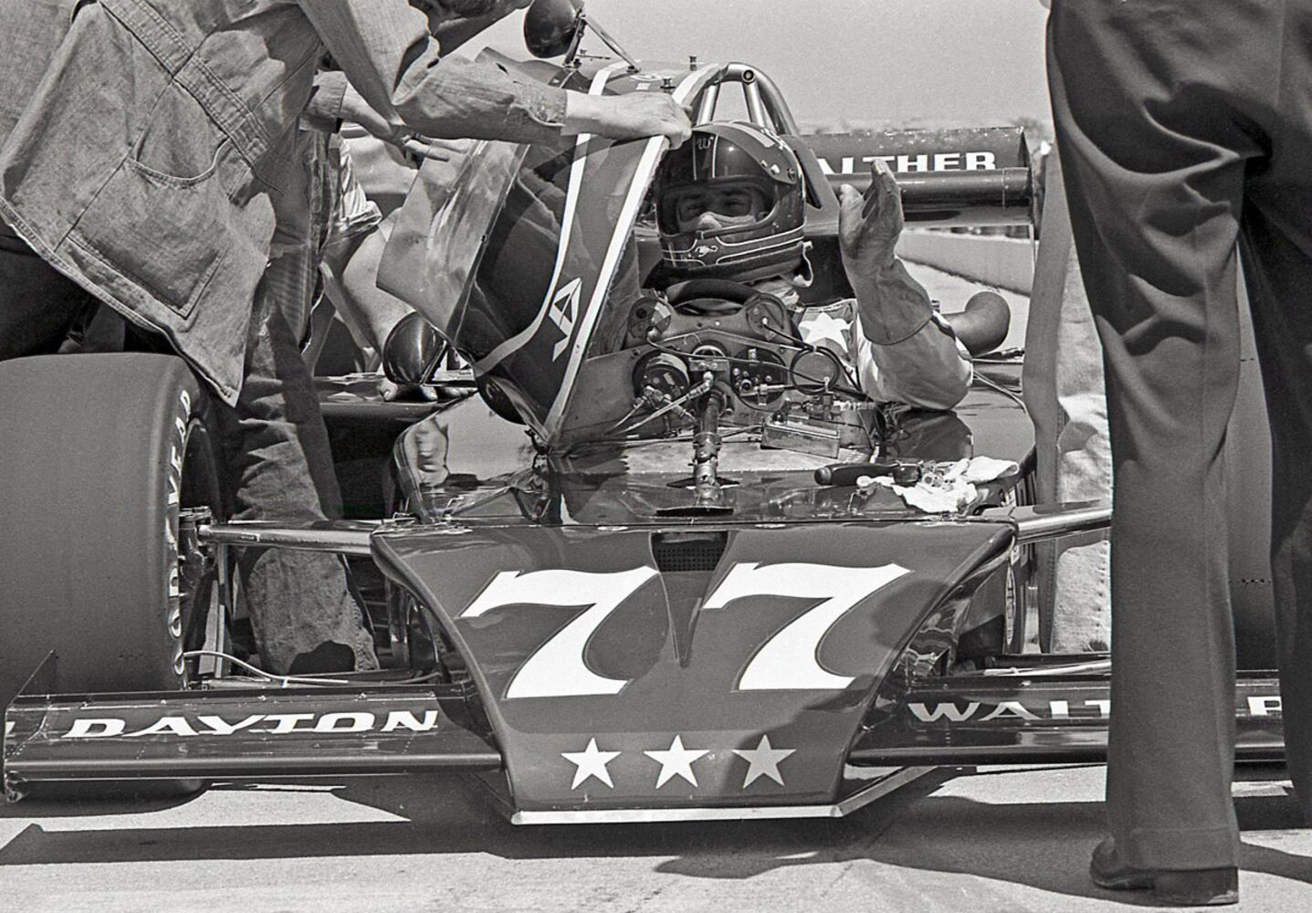 Skip Peterson at the Indy 500