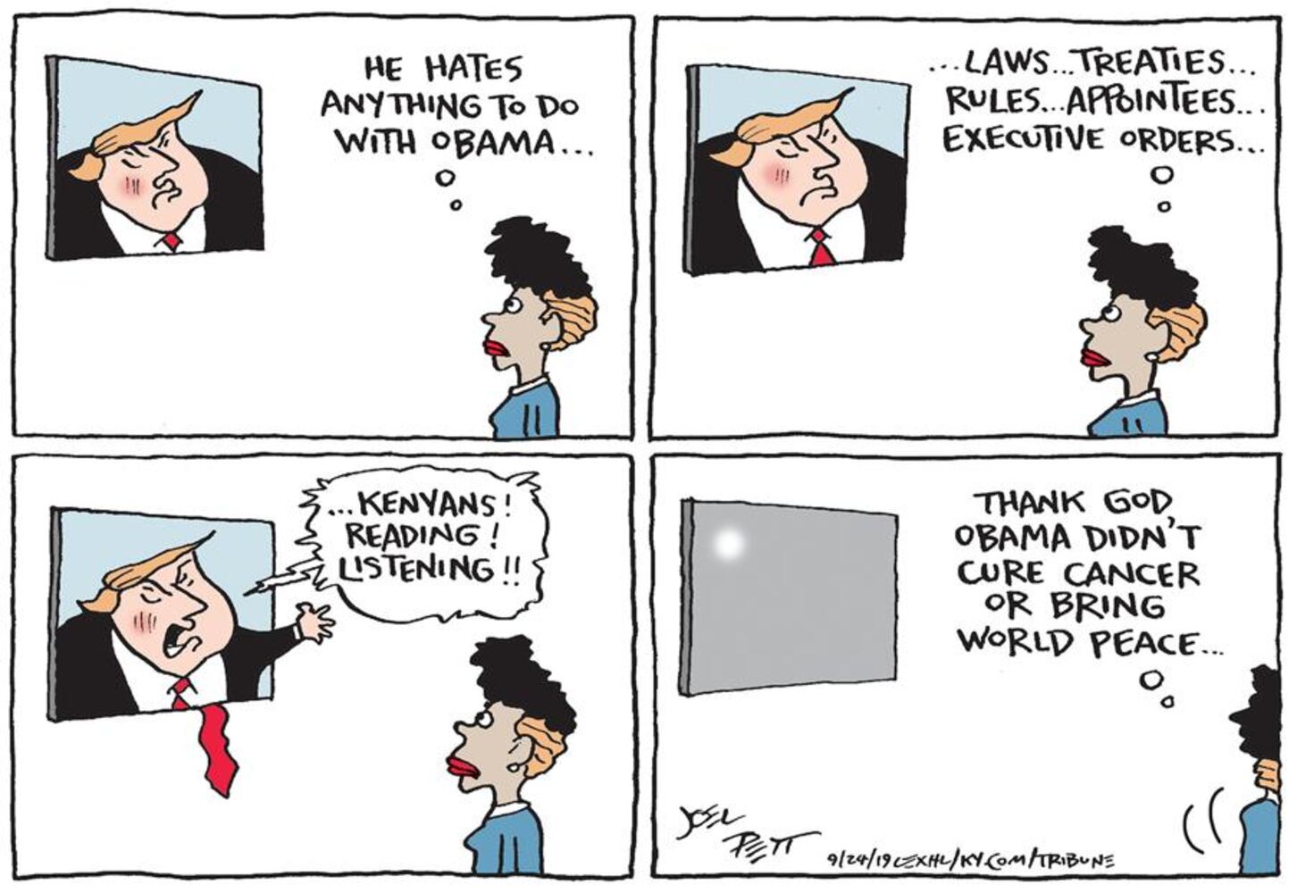 Week in cartoons: Impeachment, climate change and more