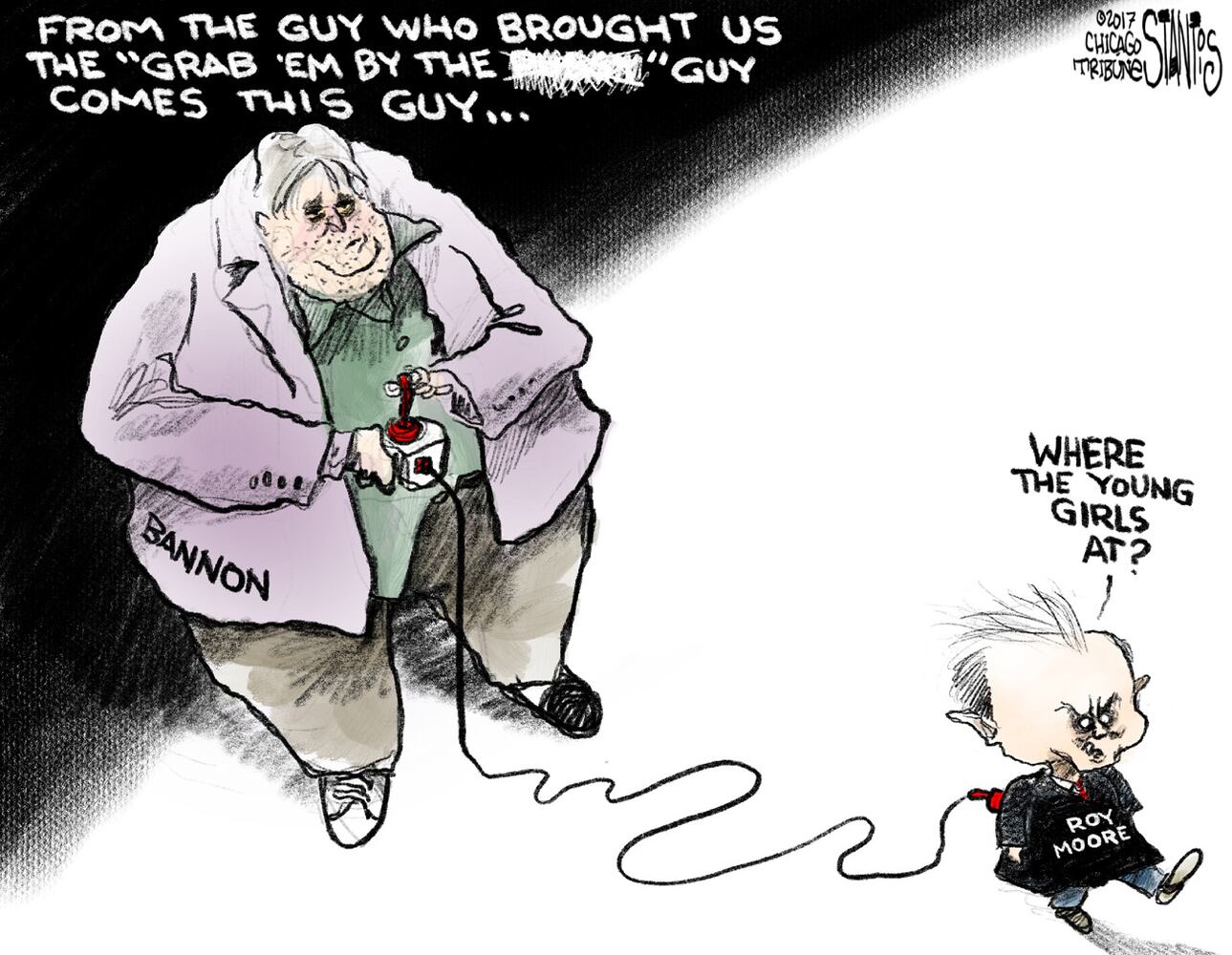Week in cartoons: Roy Moore, Jeff Sessions and more
