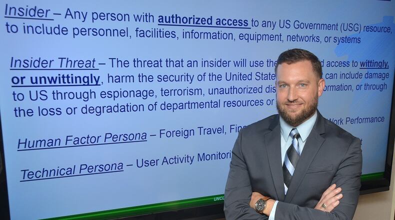 The DoD has partnered with interagency stakeholders, including the National Insider Threat Task Force, the National Counterintelligence and Security Center, the Federal Bureau of Investigation and the Department of Homeland Security, to increase awareness about the risks posed by insider threats. (U.S. Air Force photo by Lori A. Bultman)