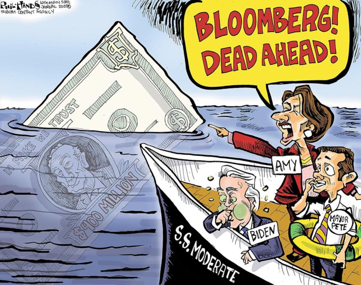Week in cartoons: Bloomberg, Barr, pardons and more