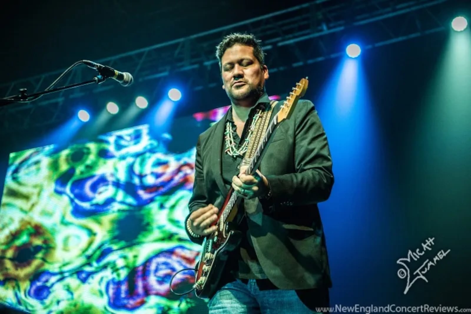 Indigenous, an acclaimed Native American rock/blues band led by Mato Nanji, will perform Aug. 9 at Levitt Pavilion Dayton in celebration of World Indigenous Day. Photo courtesy of Levitt Pavilion Dayton