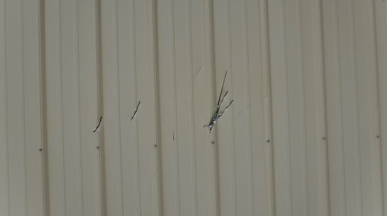 Beavercreek Police are investigating an act of vandalism at Nutter Park in Beavercreek Monday.
Photo Credit: Beavercreek Police