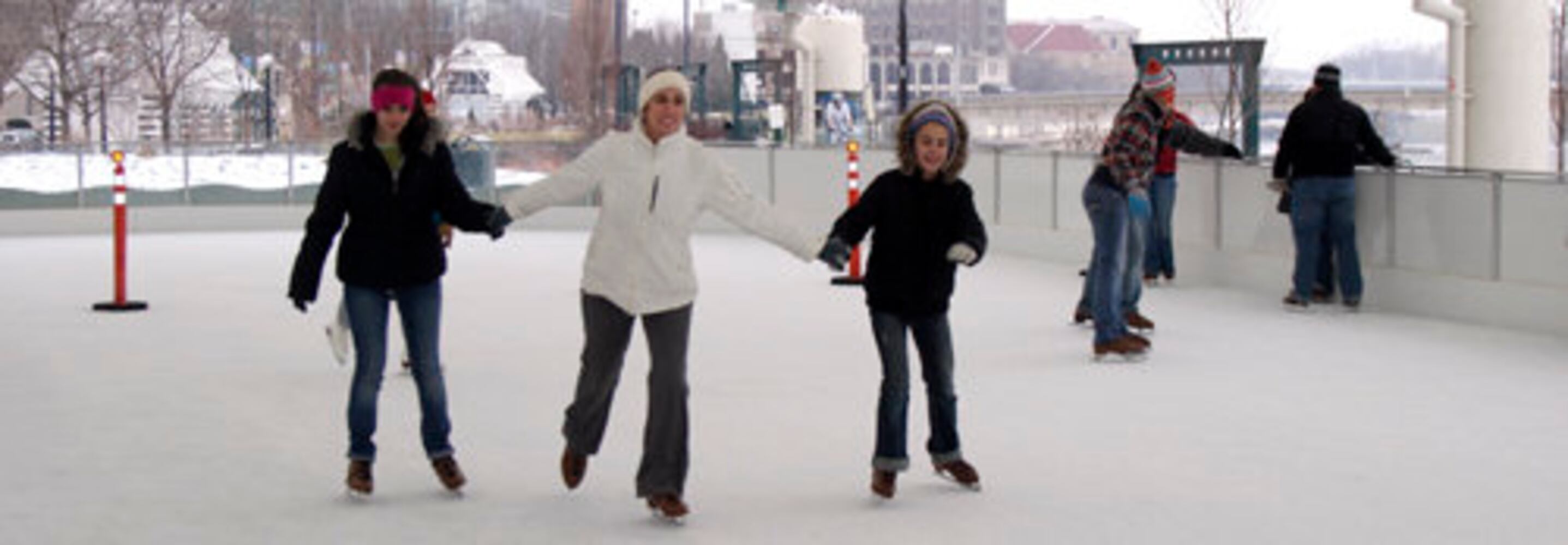 Parker the Penguin at RiverScape