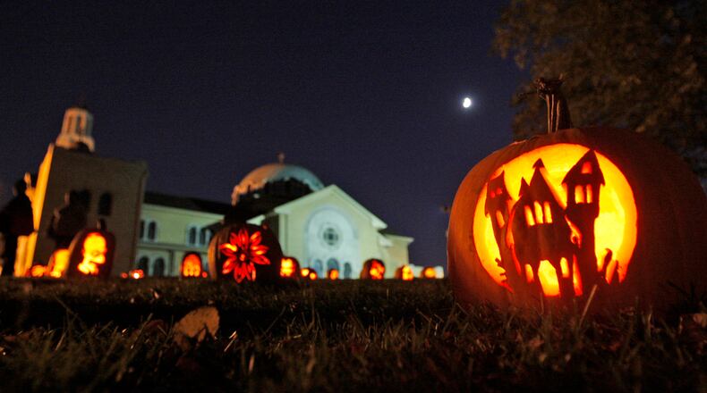 The Stoddard Ave Pumpkin Glow in Grafton Hill.