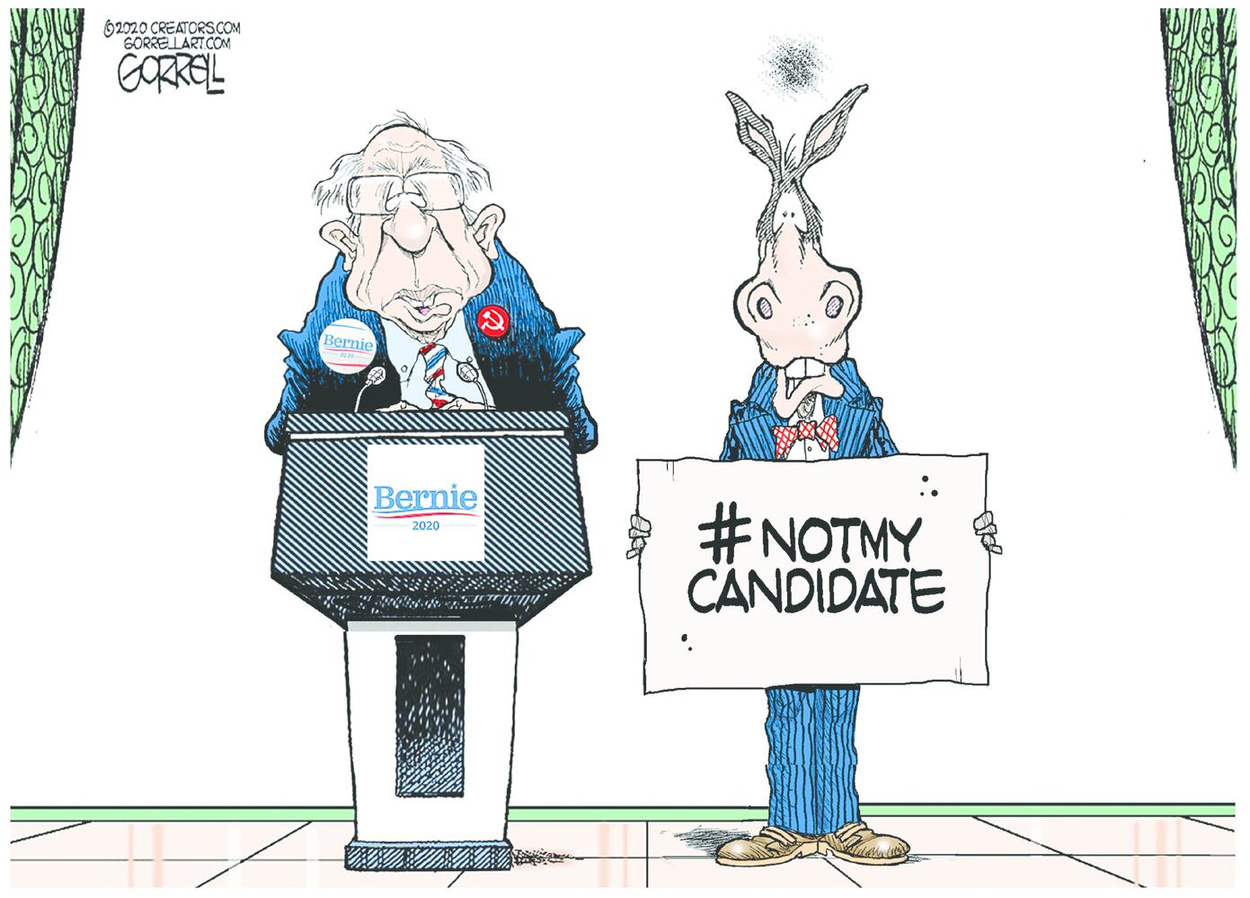 Week in cartoons: Mitt Romney, Bernie Sanders and more