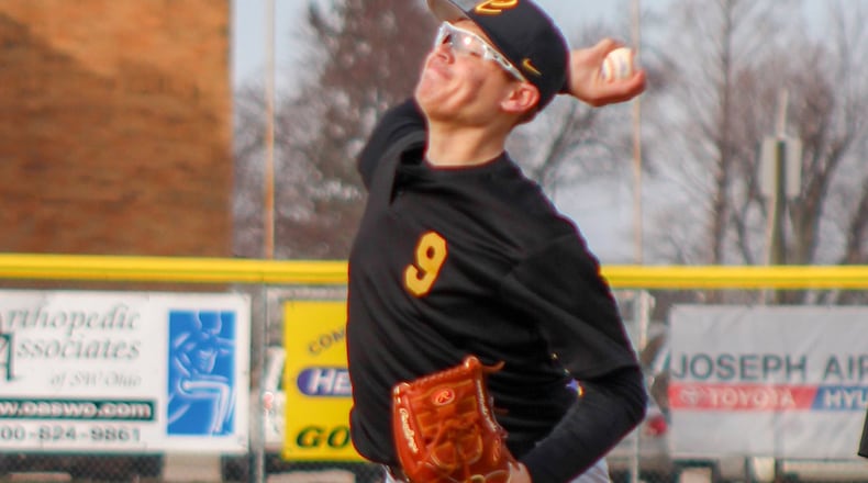Centerville senior pitcher Nick Hoffmann has signed with Clemson University. JON FOX / CONTRIBUTED