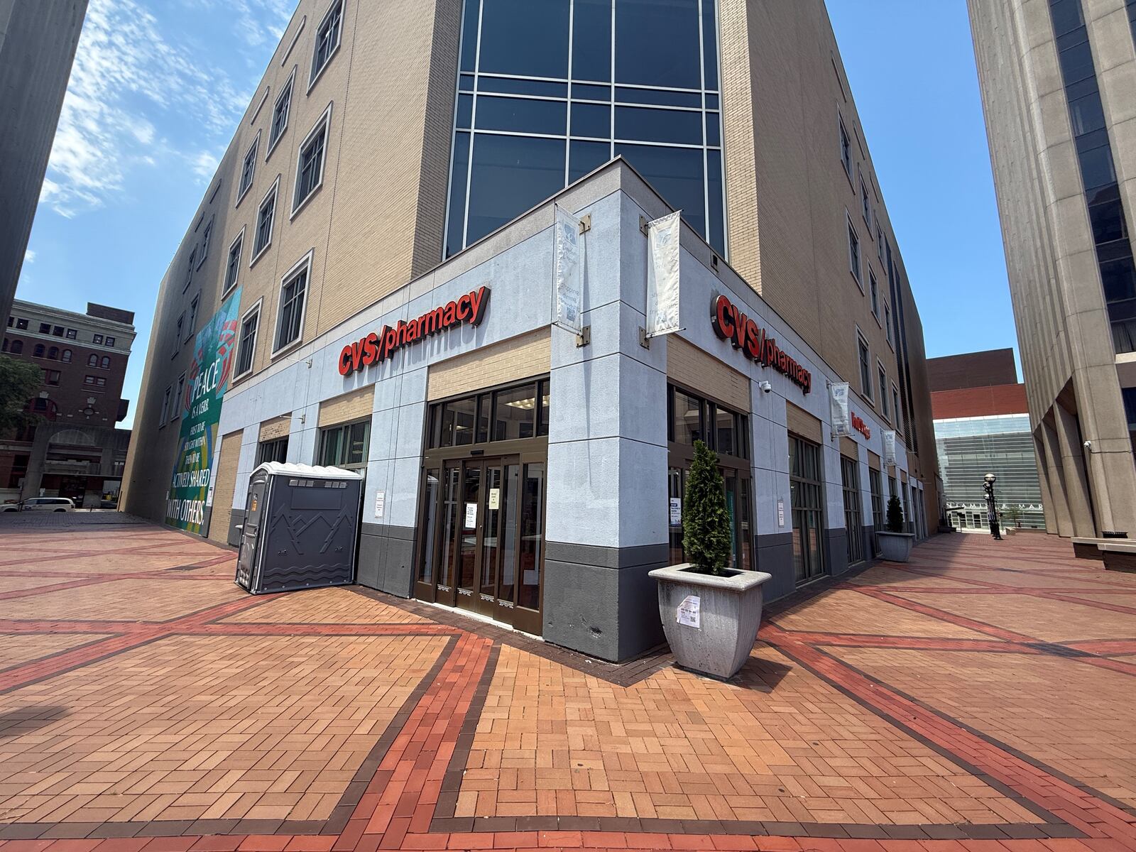 The CVS in Courthouse Square in downtown Dayton is going to close in August 2025. CORNELIUS FROLIK / STAFF
