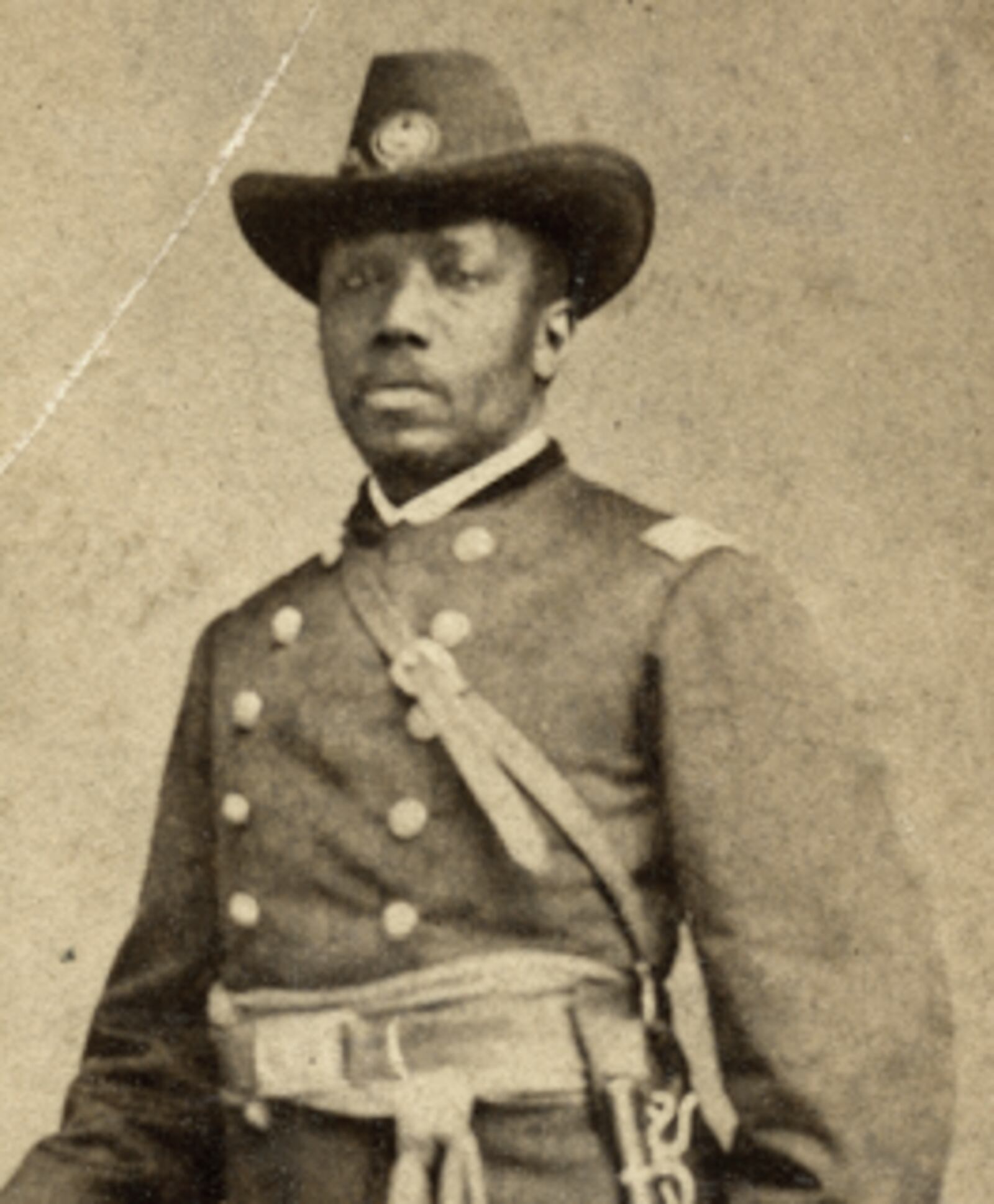 President Lincoln appointed Martin Delancy field rank major in 1865. He was the highest-ranking African American officer in the Civil War and the only one to attain his rank. He is buried in Wilberforce.