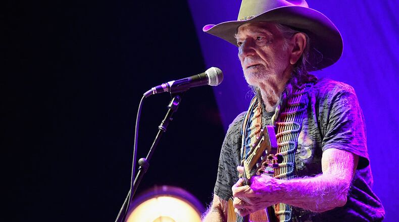 NASHVILLE, TENNESSEE - MARCH 16: Willie Nelson performs at The Life & Songs of Kris Kristofferson produced by Blackbird Presents at Bridgestone Arena on March 16, 2016 in Nashville, Tennessee. (Photo by Rick Diamond/Getty Images for Essential Broadcast Media)