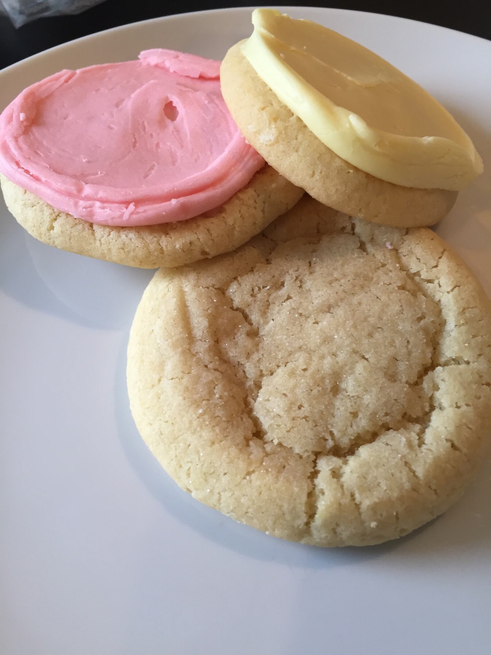 The traditional sugar cookies by Cheryl's.