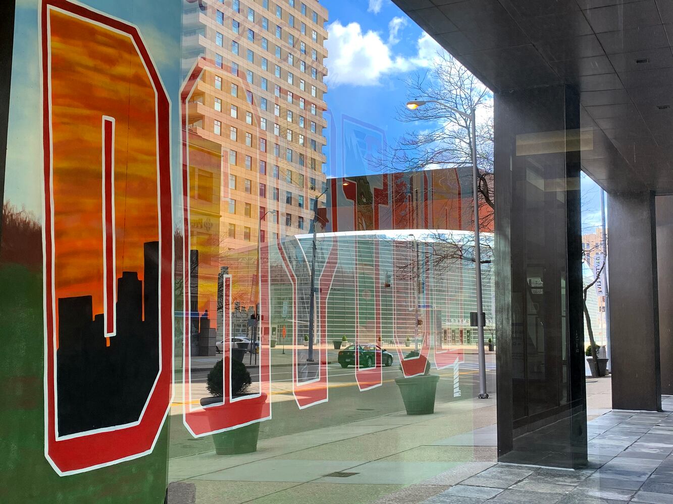 PHOTOS: New mural sends greetings from the Gem City