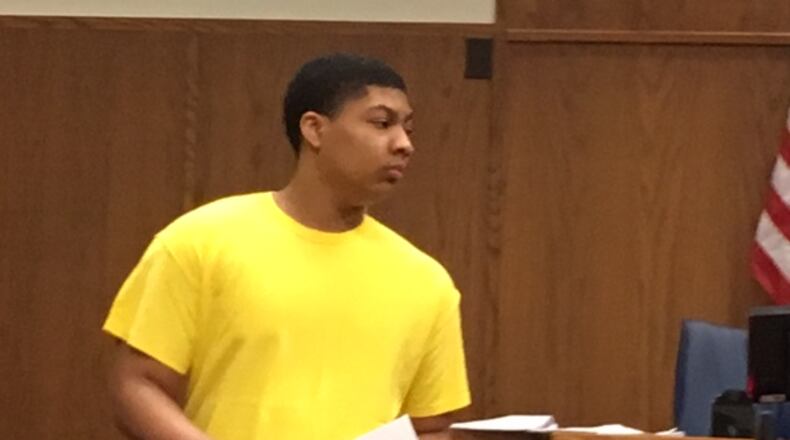 Kylen Gregory is being held in Montgomery County juvenile detention on a $1 million bond, accused of murder charges in the Sept. 6, 2016 death of Ronnie Bowers. NICK BLIZZARD/STAFF