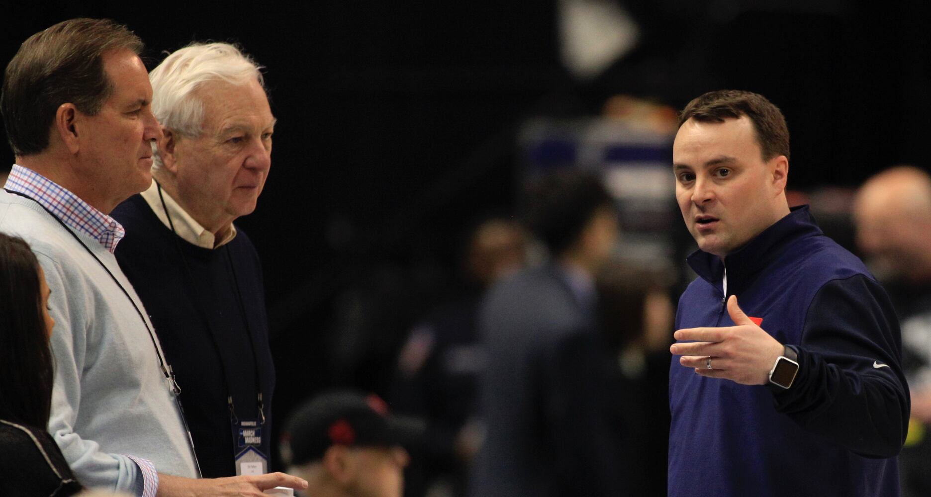 Photos: Dayton Flyers practice in Indianapolis